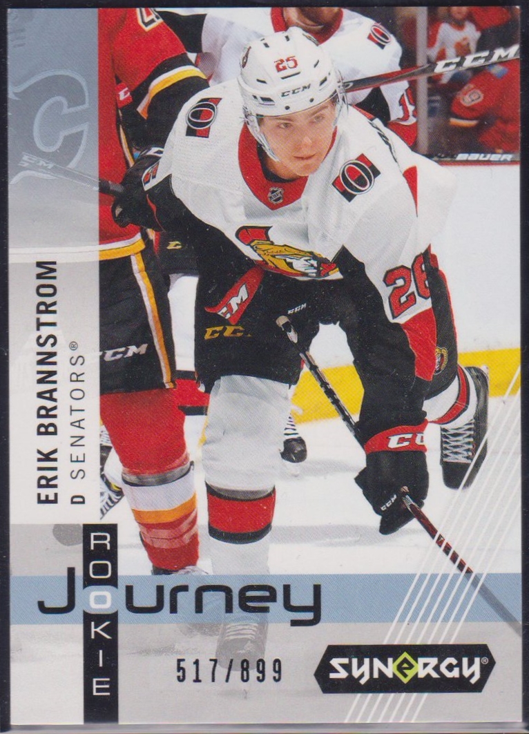 (image for) 2019-20 Synergy Rookie Journey Away Jersey #RP7 Erik Brannstrom